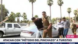 Carabineros detiene a dos hombres que asaltaban a turistas en Viña del Mar. 
