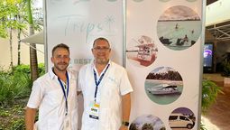 El equipo de Trips DMC Punta Cana en el marco de la DATE 2025.