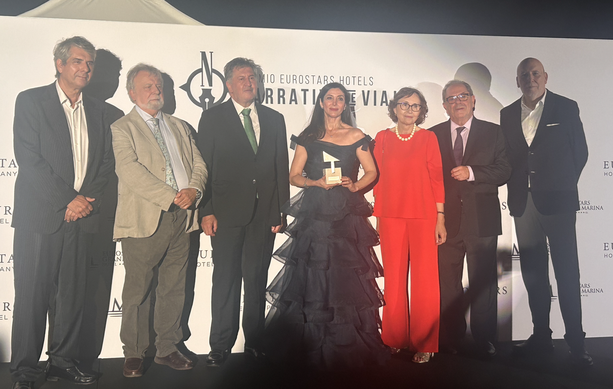 La ganadora del XX Premio Eurostars Hotels de Narrativa de Viajes organizado por el Grupo Hotusa.