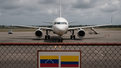 La suspensión de vuelos afecta temporalmente la conectividad aérea entre Colombia y Venezuela.