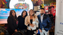 Paola Soto de Copa Airlines; Michele Etchevers de Bahia Principe Hotels & Resorts; Sonia Triana de CIC Travel y Matias Arraga de Assist Card.&nbsp;