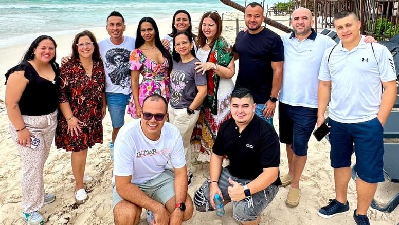 Fam trip hacia Tulum organizado por PriceAgencies.