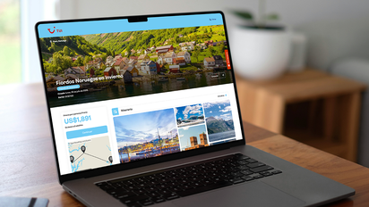 La nueva web de TUI Américas.