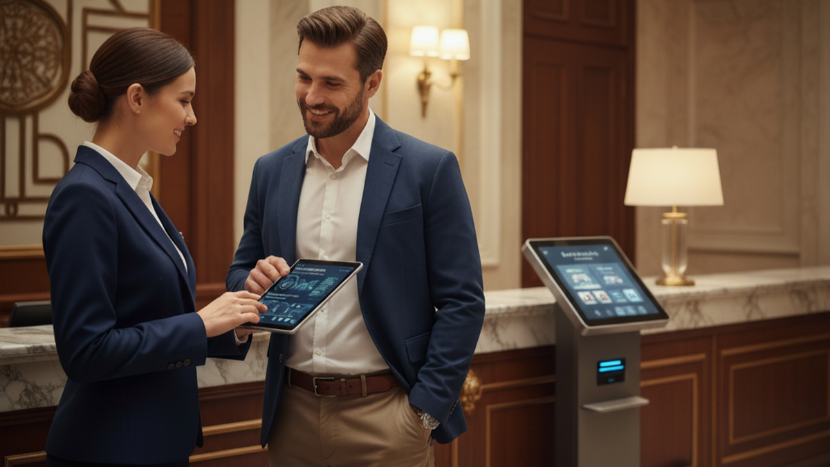 La inteligencia artificial potencia la experiencia del cliente en hoteles de lujo. 