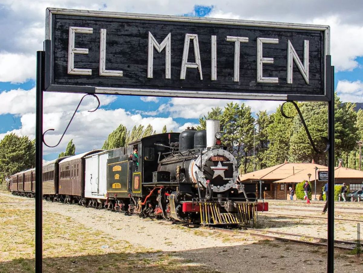 Patagonia: El Maitén es una de las localidades desde donde parte La Trochita.