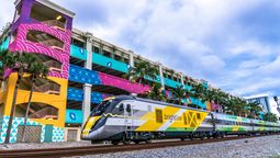 Miami y Orlando están conectadas por tren gracias a Brightline.