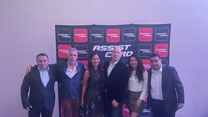 Durante el festejo de fin de año de Assist Card México, Carlos Bricka destacó que en seis años la compañía casi triplicó su presupuesto.