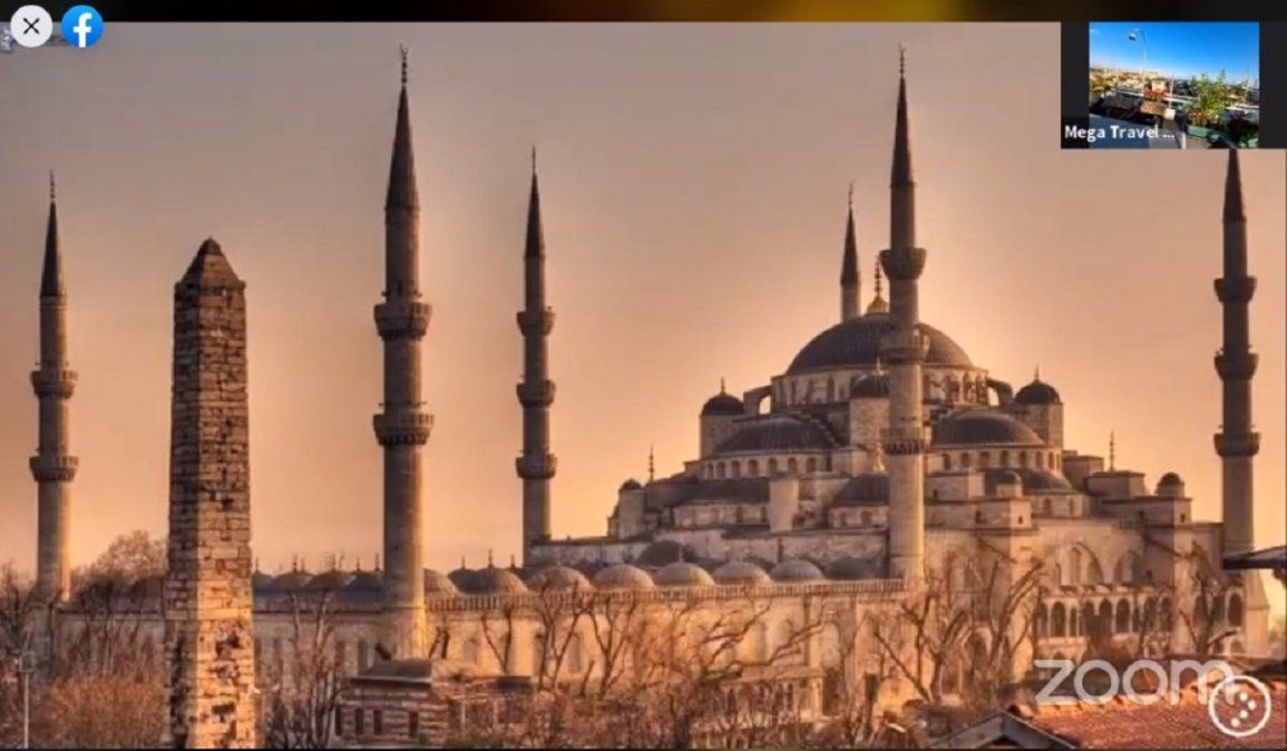 Mega Travel concret&oacute;&nbsp;una transmisi&oacute;n en vivo desde Santa Sof&iacute;a, en Estambul, Turqu&iacute;a