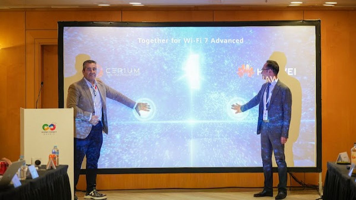 Responsables de Huawei y Cerium presentan la nueva red inteligente para hoteles europeos