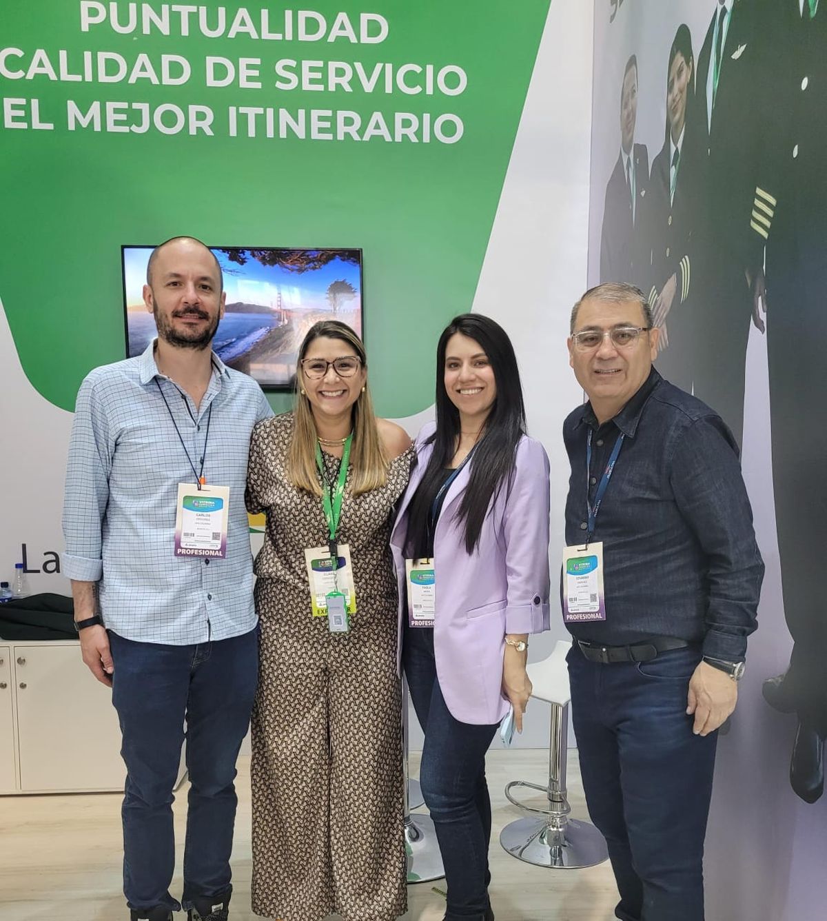 Equipo de Laser Airlines.