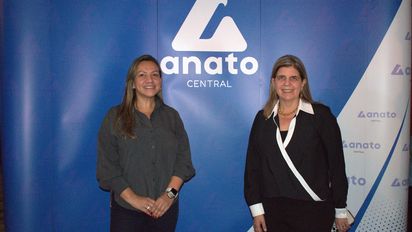 Sofía Zárate, directora ejecutiva de Anato Central y Alicia Maldonado, presidente de Anato Central.