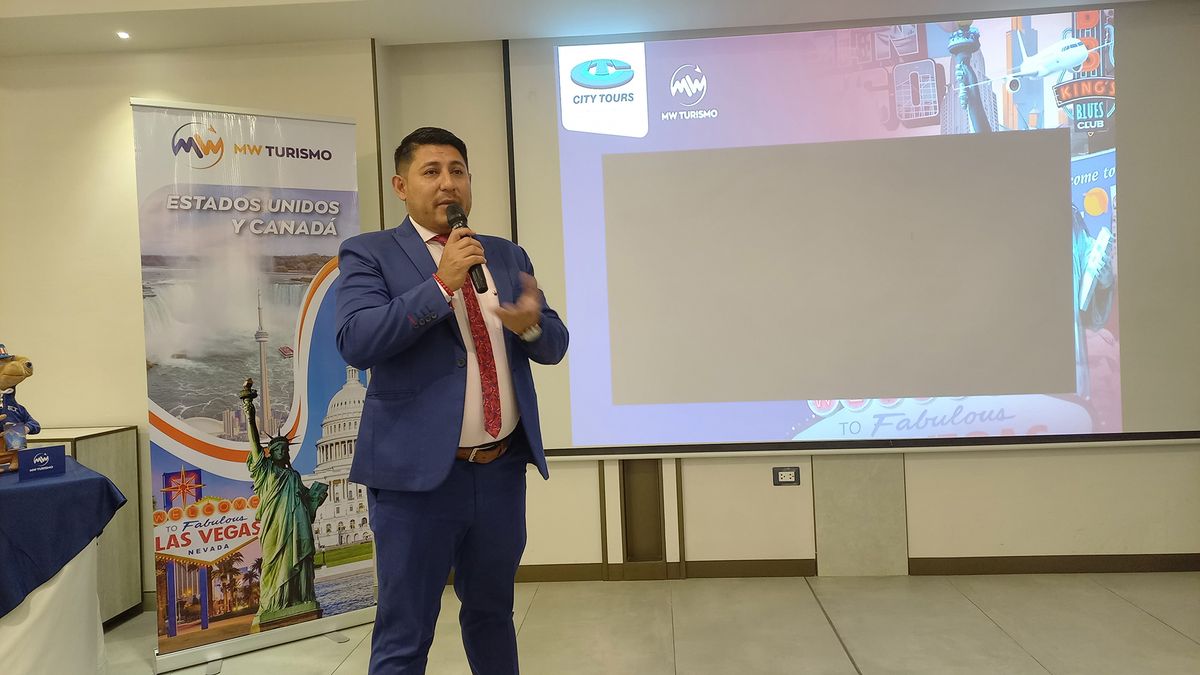 Wilmer Constante, presidente de MW Turismo.