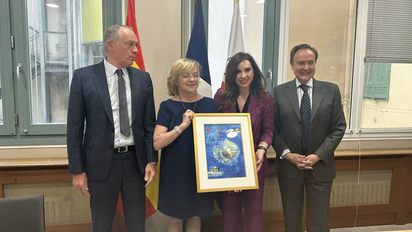 Representantes turísticos de Alicante durante el workshop en Niza.