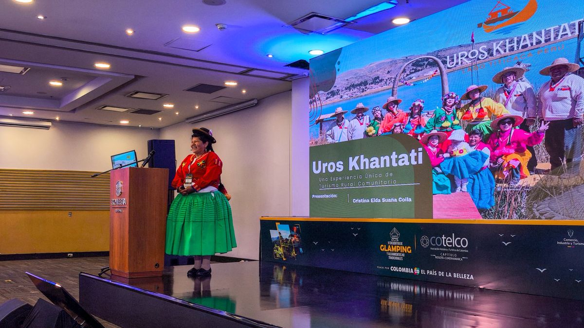 Cristina Suaña, presidente de la Asociación de Turismo Vivencial 