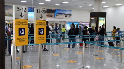 Aeropuerto de Guayaquil modifica temporalmente lineamientos de ingreso