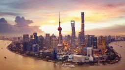 Ciudad de Shanghai en China.