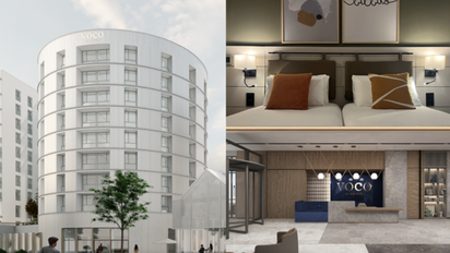 Uno de los hoteles IHG de la marca voco, en la ciudad de Bilbao.