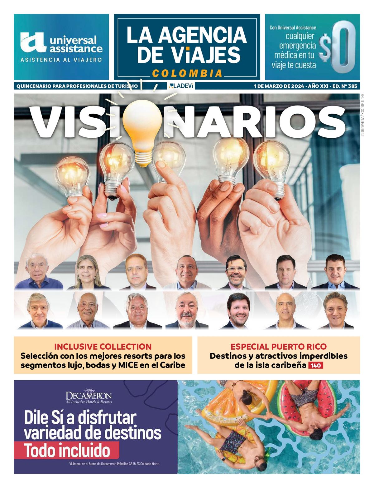 Revista La Agencia de Viajes, edición #385.