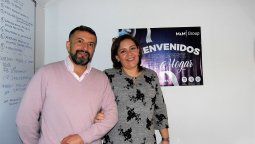 Augusto Moreno Aguirre, gerente de servicios; Paulina Freire, gerenta comercial Quito; ambos de M&M Group.