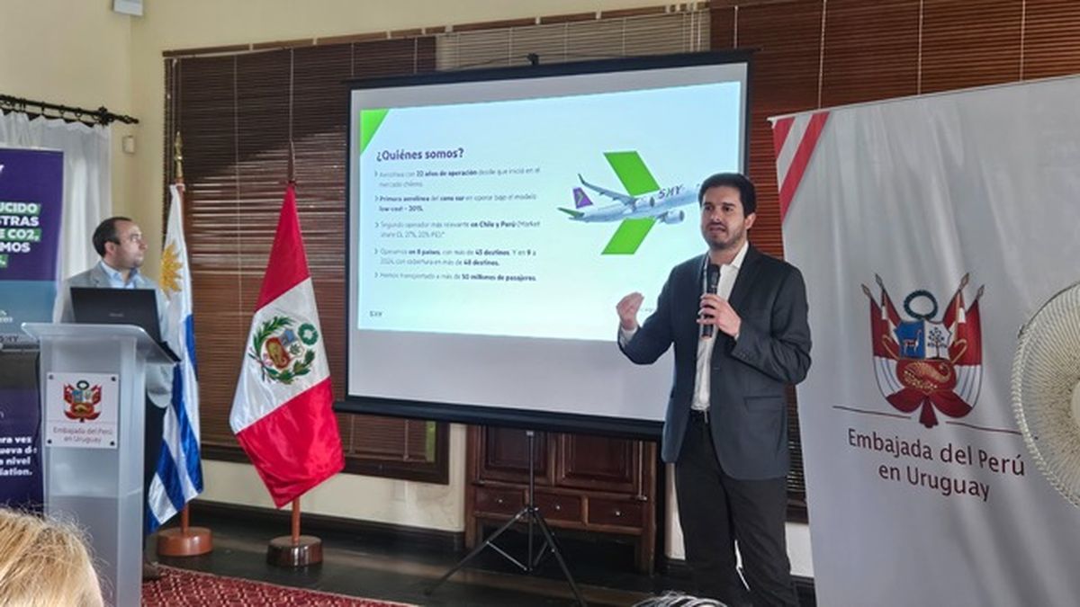 Sky Airline presente en el evento.