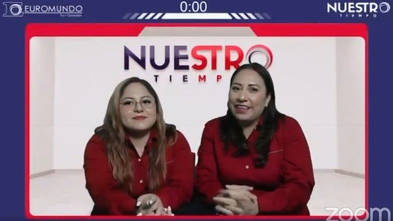 Euromundo brindó una nueva edición “Nuestro Tiempo” con la conducción de Elena Castillo, gerente de Producto Nacional, y Viridiana Palomeque, parte del equipo de carga de producto.