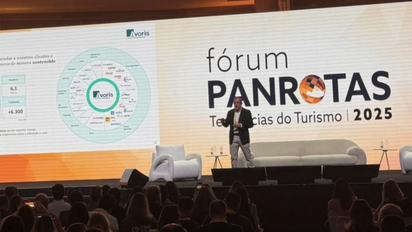 Juan Carlos Gonzalez, director general de Ávoris, en el Forum de Panrotas 2025.
