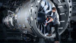 Uno de los motores GTX, de Pratt & Whitney, seleccionado por JetSmart para sus Airbus.