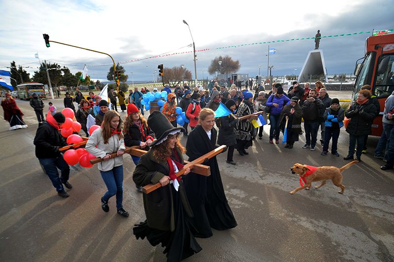 Puerto Madryn celebra año a año el arribo de los galeses en sus costas.