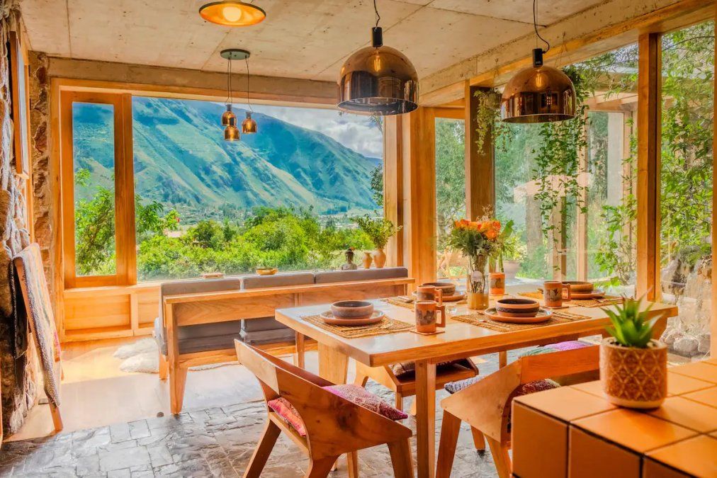 Increíble casa en Perú con vistas al Valle Sagrado.