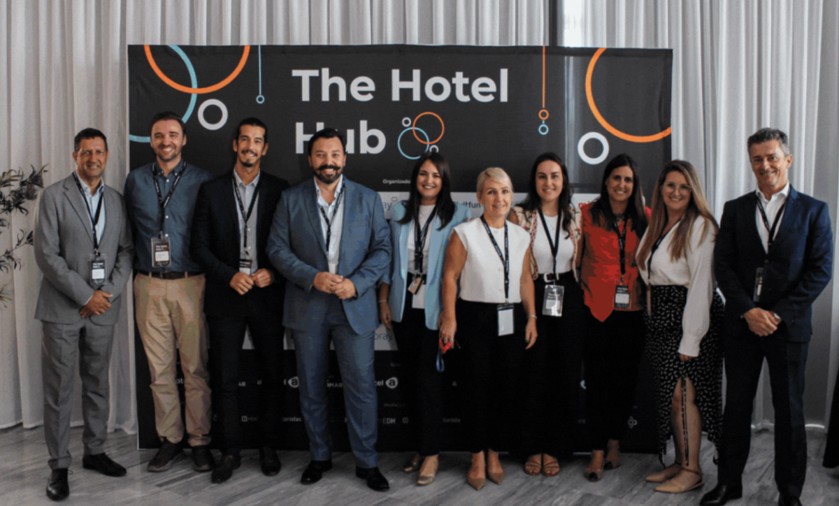 Representantes de las empresas participantes en el The Hotel Hub.