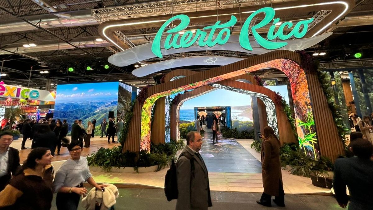El stand de Puerto Rico se luci&oacute; en Fitur 2026.