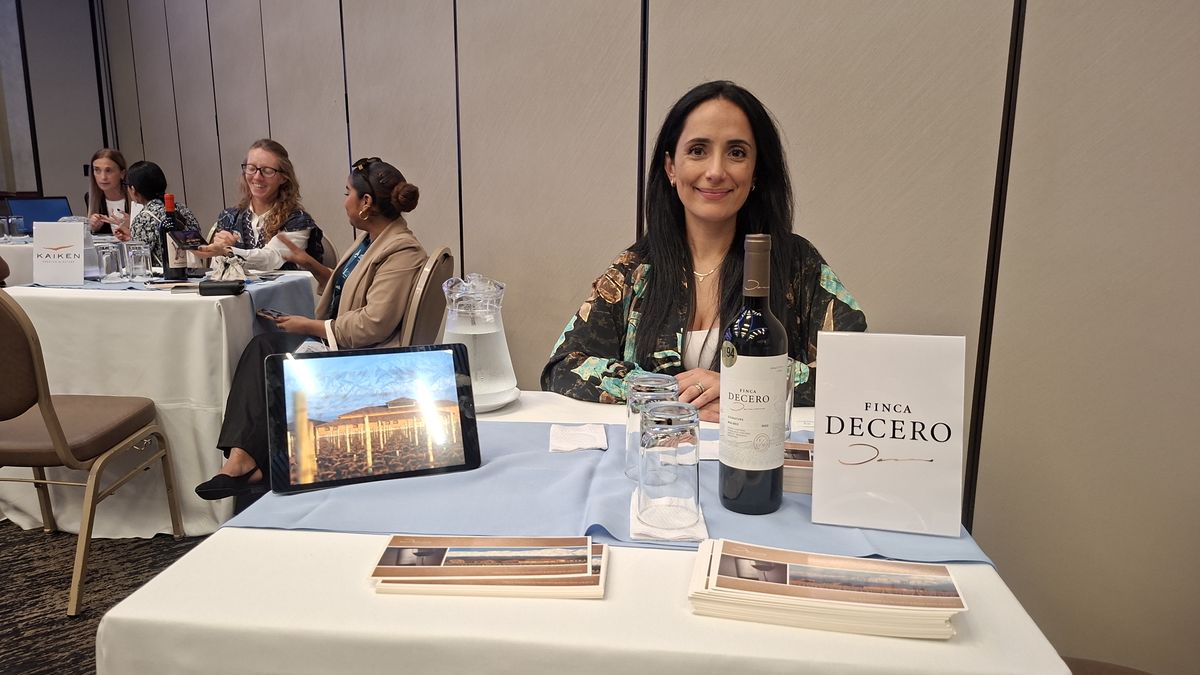 Carolina Cortinez, tourism & events manager de Finca Decero. Carolina Cortinez, tourism & events manager de Finca Decero.