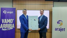 El certificado IATA consolida el compromiso de Arajet con los más altos estándares internacionales de seguridad, eficiencia y calidad.&nbsp;