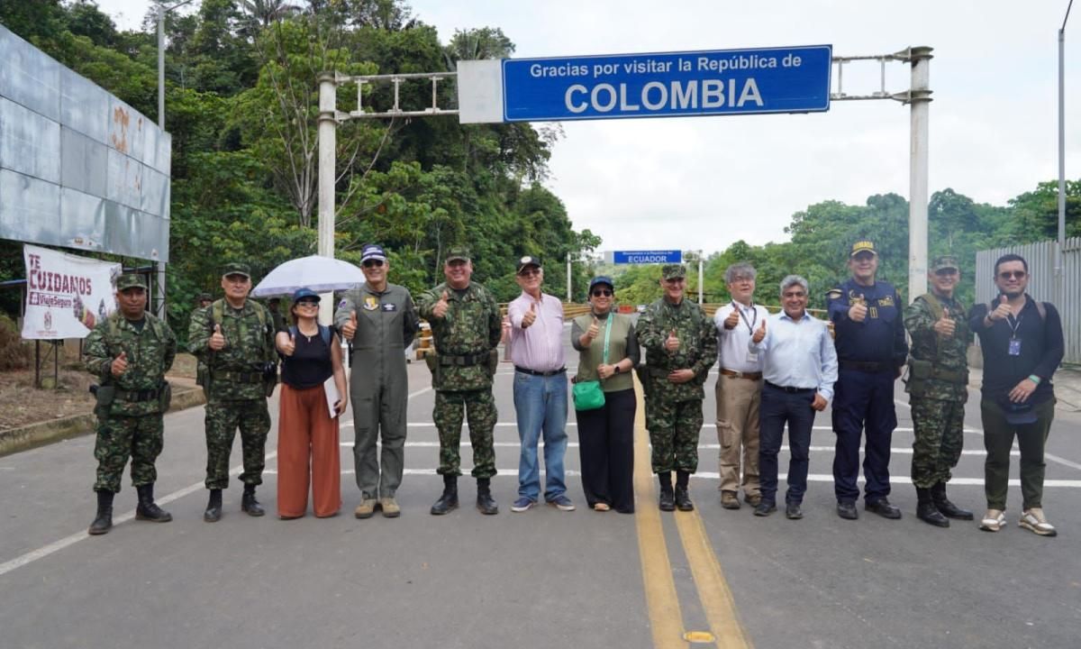 Ya se encuentra listo el Puesto de Control entre Colombia y Ecuador, el cual fortalecerá la seguridad de la zona. - Ladevi Medios y Soluciones Ya se encuentra listo el Puesto de Control entre Colombia y Ecuador, el cual fortalecerá la seguridad de la zona.