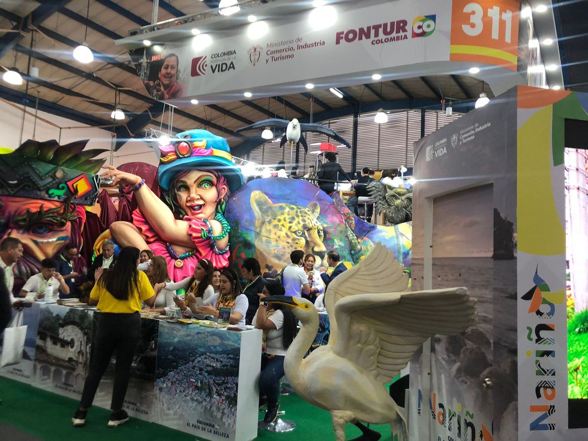 Nari&ntilde;o, destino invitado de honor, cautiva a los visitantes de la Vitrina Tur&iacute;stica Anato 2024.