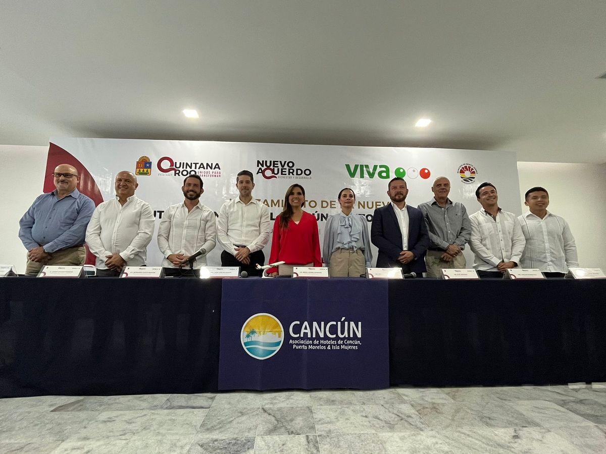 Autoridades de turismo de México anunciaron la nueva ruta que cubrirá Viva Aerobus próximamente. 
