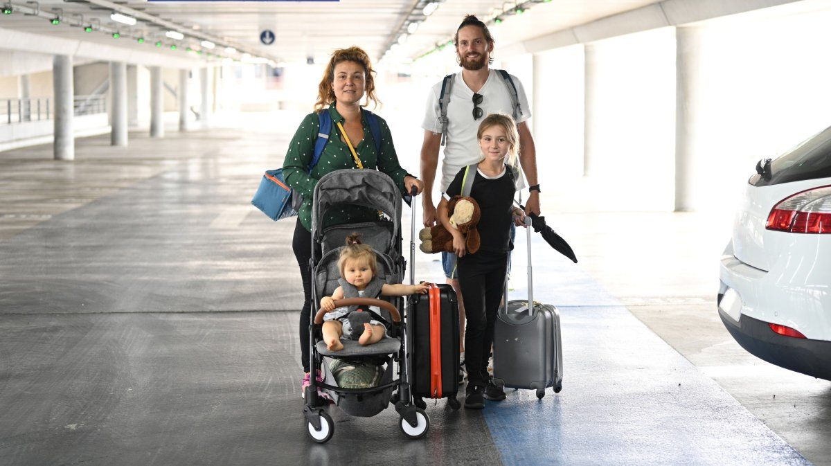 El Aeropuerto de Ezeiza cuenta con un sector de estacionamiento de larga estadía.