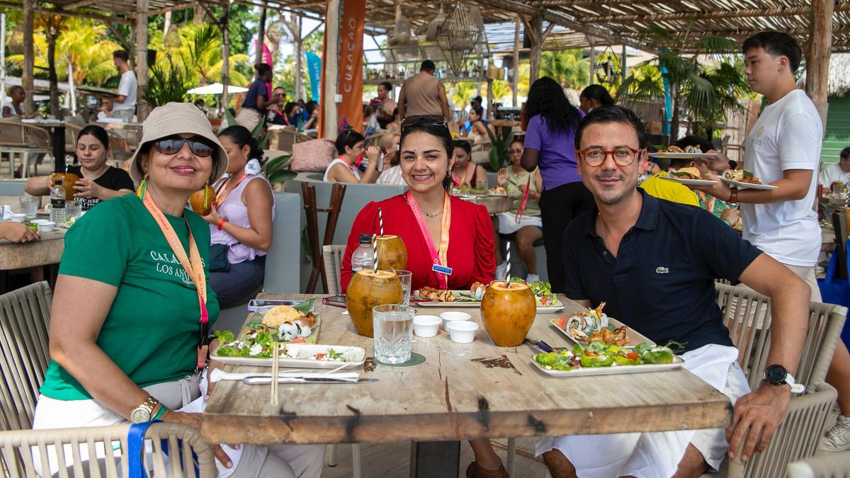 Almuerzo en The Kontiki Curazao Beach Resort.