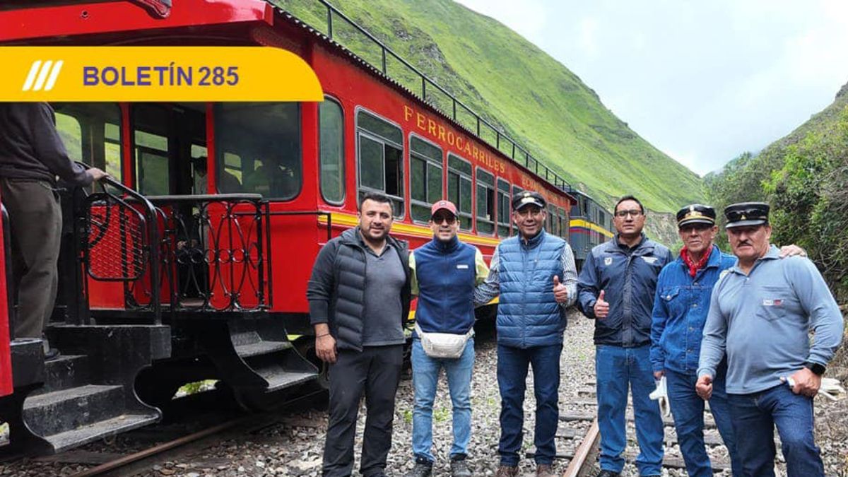 Autoridades del Ministerio de Transporte y de la provincia de Chimborazo se reunieron para discutir la hoja de ruta de entrada en funcionamiento del tren Nariz del Diablo. 