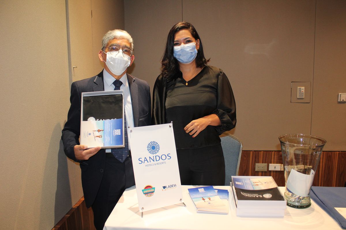 Sandos Hotels & Resorts durante el Workshop de Ladevi en Bogotá.