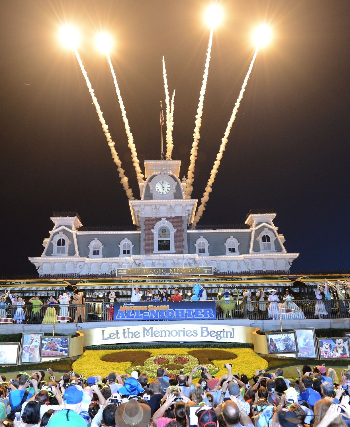 Mickey Mouse, la estrellas principal de Disney es el protagonista indiscutido del espectáculo.