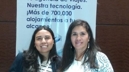 Expedia participa de EPTUR 2023 promocionado su plataforma Expedia TAAP para agencias de viajes.