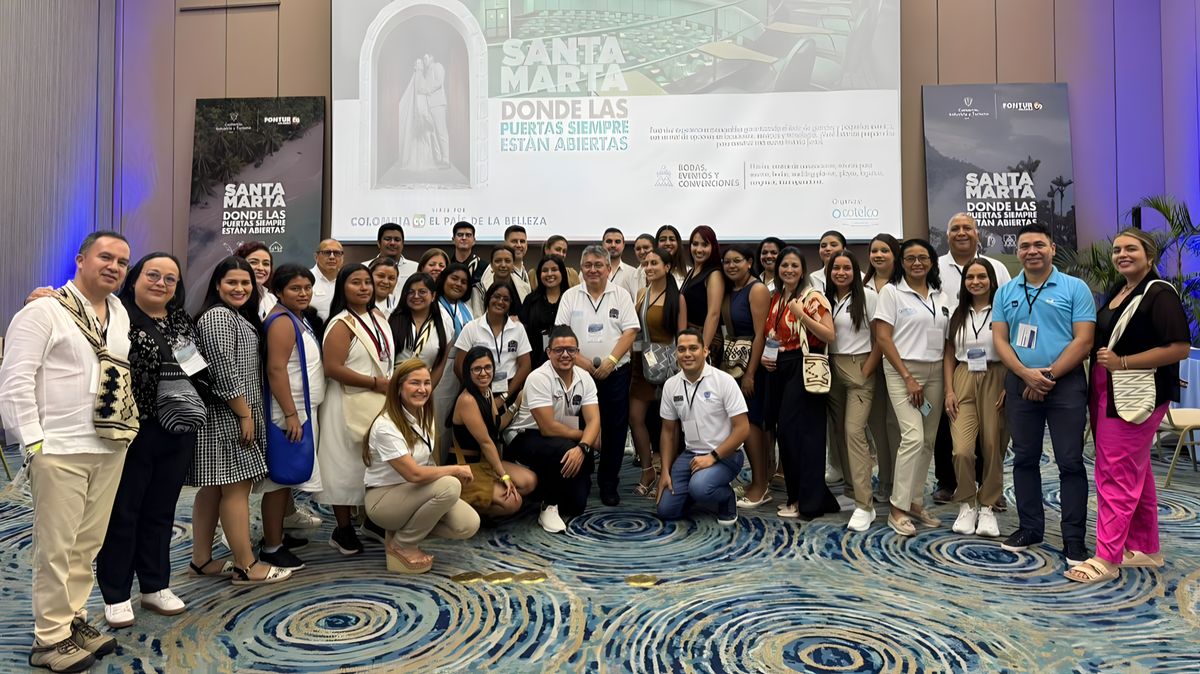 Representantes de 15 agencias de viajes recorrieron Santa Marta para conocer su oferta MICE de la mano de Cotelco Magdalena.