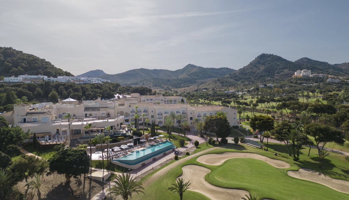 Campo de golf de uno de los establecimientos de Hyatt en España Campo de golf de uno de los establecimientos de Hyatt en España