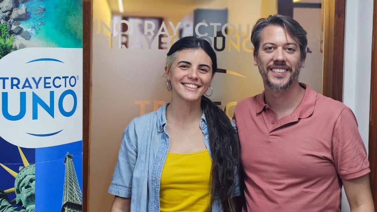 Trayecto Uno: Florencia Hurtado, flamante incorporación en el área de Producto y Emiliano Mora, responsable del departamento de Producto y Marketing.
