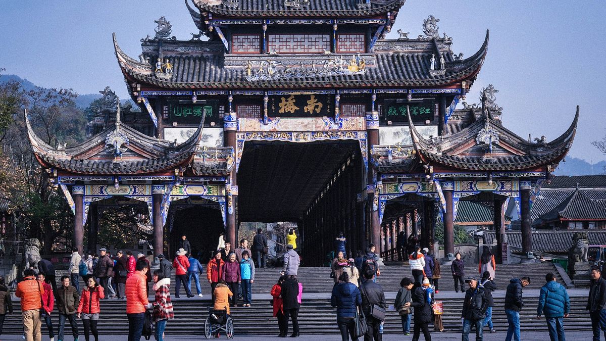 Turismo en China: 230 millones de viajes en un fin de semana