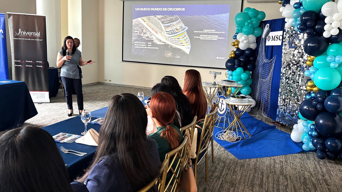 Capacitación de Universal de Viajes y MSC Cruceros en Guayaquil. Capacitación de Universal de Viajes y MSC Cruceros en Guayaquil.