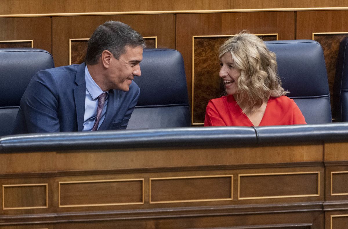 Pedro Sánchez y Yolanda Díaz Pedro Sánchez y Yolanda Díaz