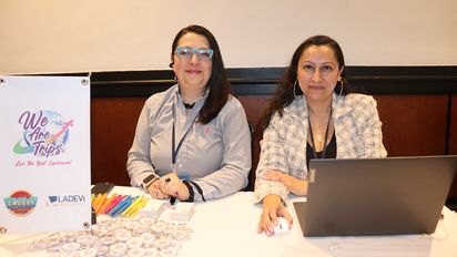 Equipo de We Are Trips en el marco de Ladevi Workshop Bogotá.