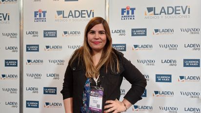 Andrea Tosi, responsable de Comunicación y Promoción de Promovêre en representación de la cadena Atelier de Hoteles en Latinoamérica.